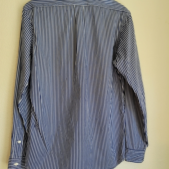 Ralph Lauren Men's Blue Striped Shirt - Picture 8 of 8